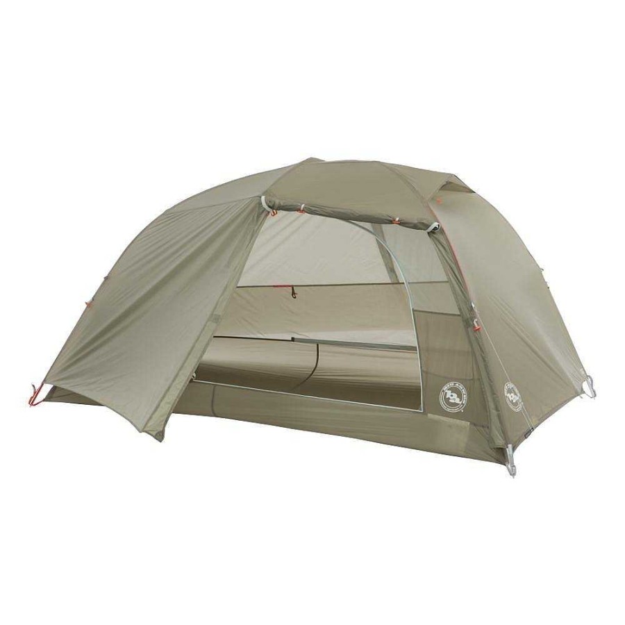 Gear Big Agnes Tents | Copper Spur Hv Ul2 Backpacking Tent Olive Green