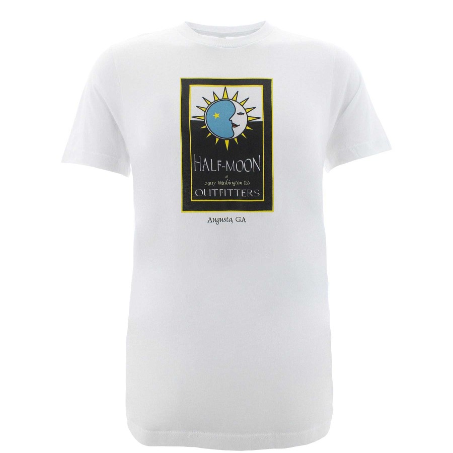 Half-Moon Collection Half-Moon Outfitters Half-Moon Apparel | Turn90- Augusta Original Logo Short Sleeve T-Shirt White