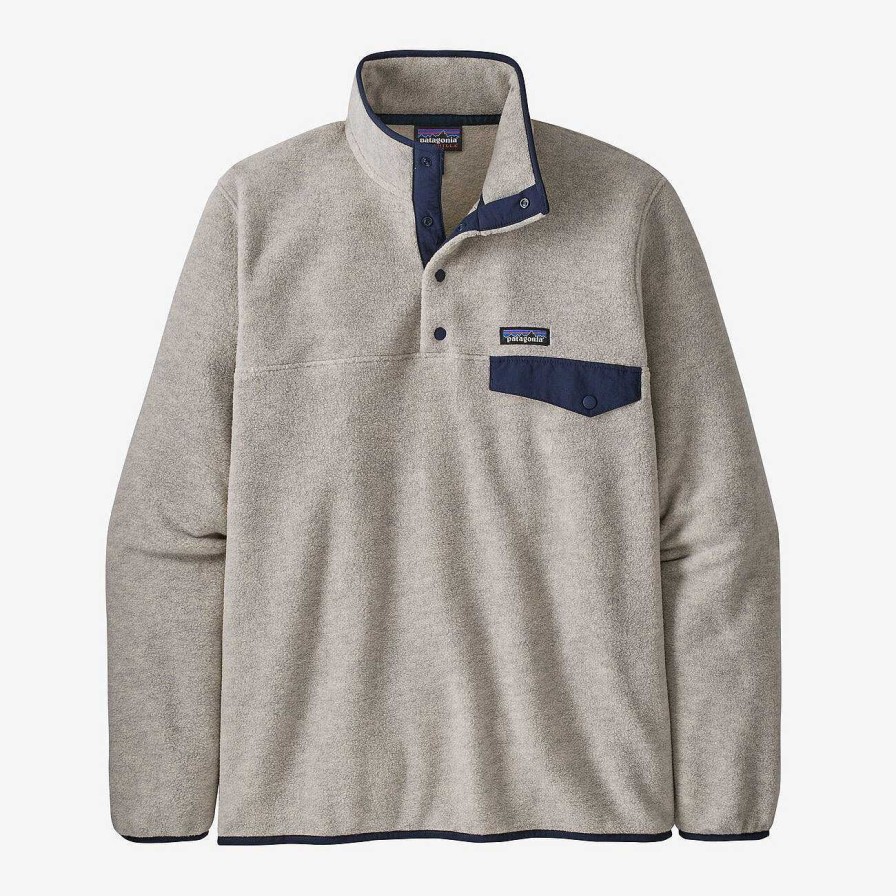 Men'S Patagonia Fleece | Lightweight Synchilla Snap-T Fleece Pullover For Men