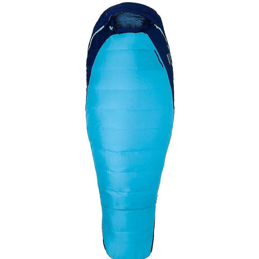 Gear Marmot | Trestles 15° Sleeping Bag For Women - Regular French Blue / Harbor Blue