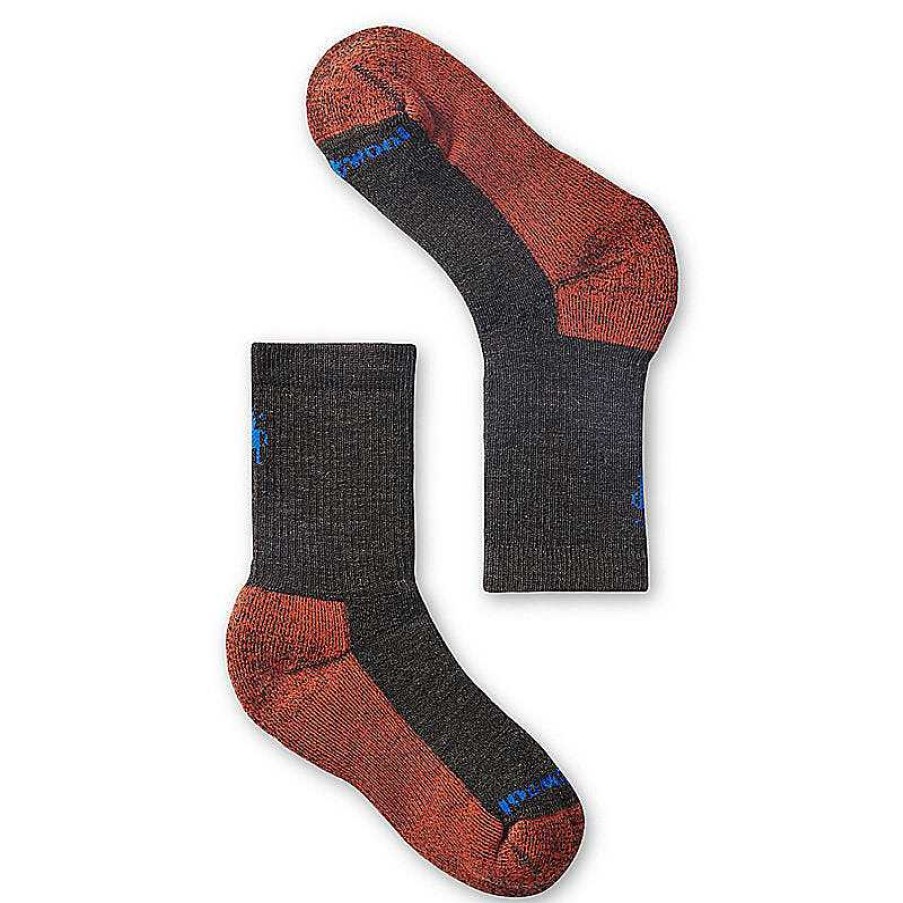 Kids' Smartwool Socks | Hike Full Cushion Crew Socks For Kids Chestnut