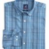 Men'S Johnnie-O Shirts | Conover Prep-Formance Button Up Shirt For Men Wake