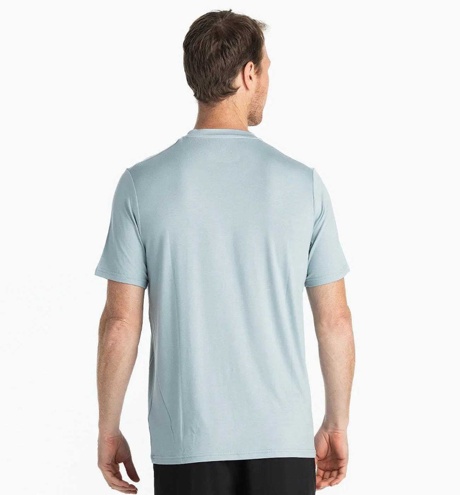 Men'S Free Fly Apparel Shirts | Bamboo Motion Tee For Men