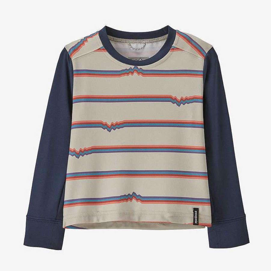 Kids' Patagonia Baselayers & Underwear | Long-Sleeved Capilene Silkweight T-Shirt For Babies