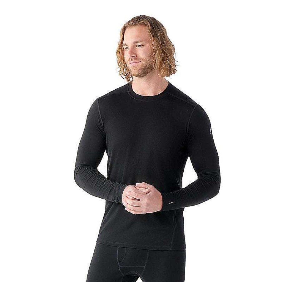 Men'S Smartwool Baselayers & Underwear | Classic All-Season Merino Base Layer Long Sleeve For Men