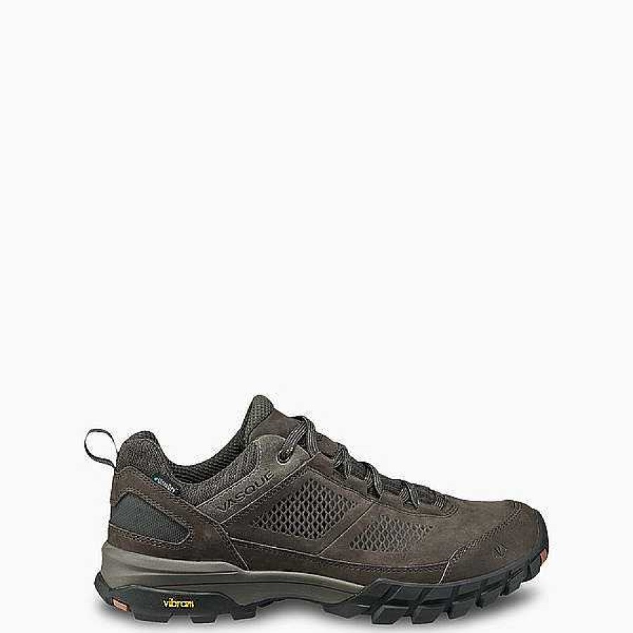 Footwear Vasque Shoes | Talus At Low Ultradry Shoes For Men Brown Olive/Glazed Ginger