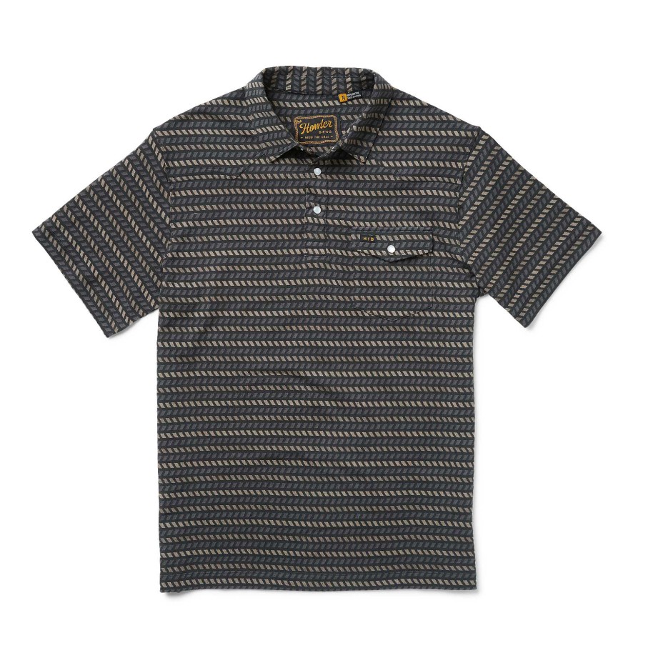 Men'S Howler Brothers Shirts | Ranchero Jacquard Polo For Men