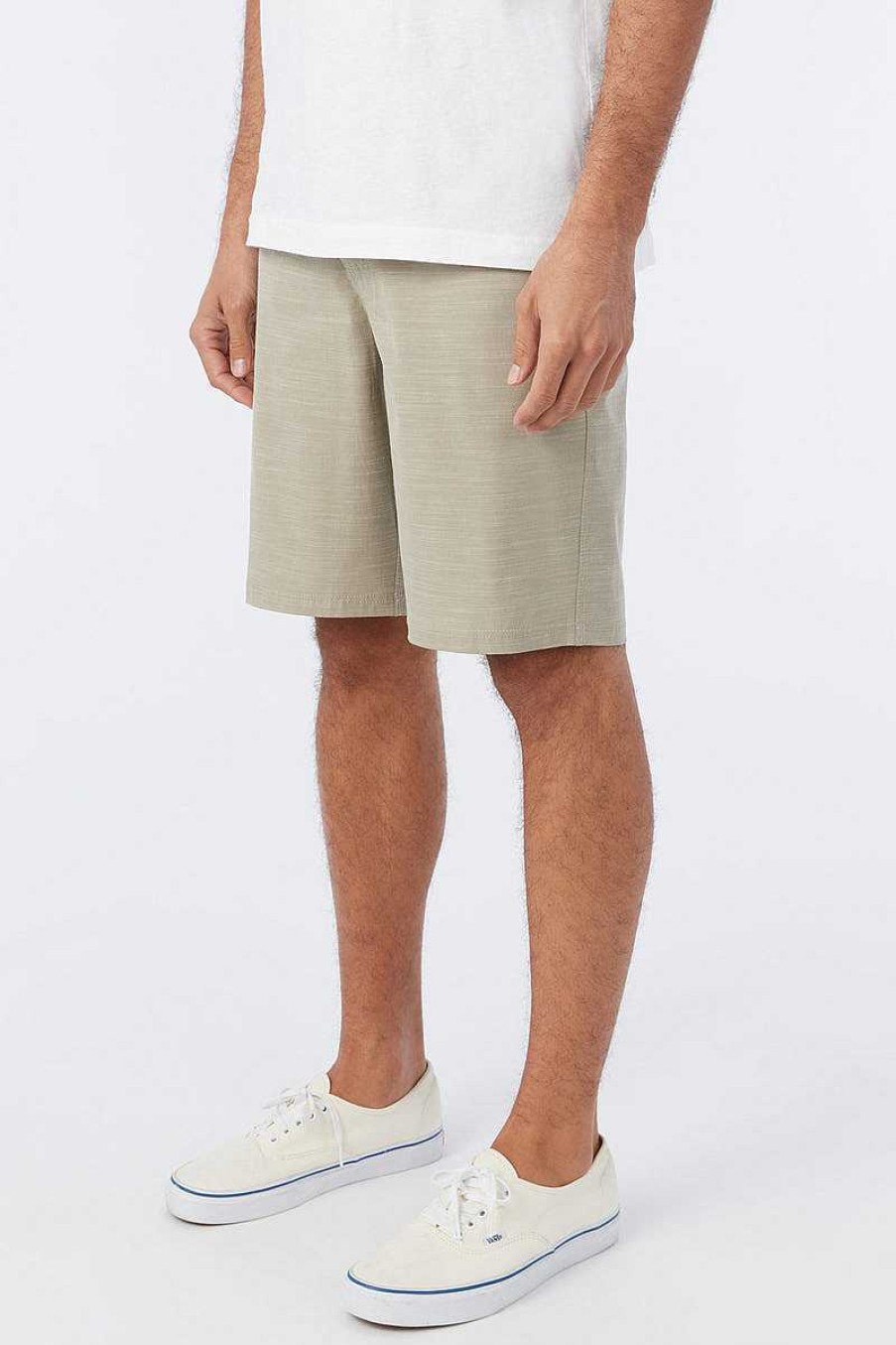 Men'S O'Neill Shorts | Reserve Slub 20" Hybrid Shorts For Men