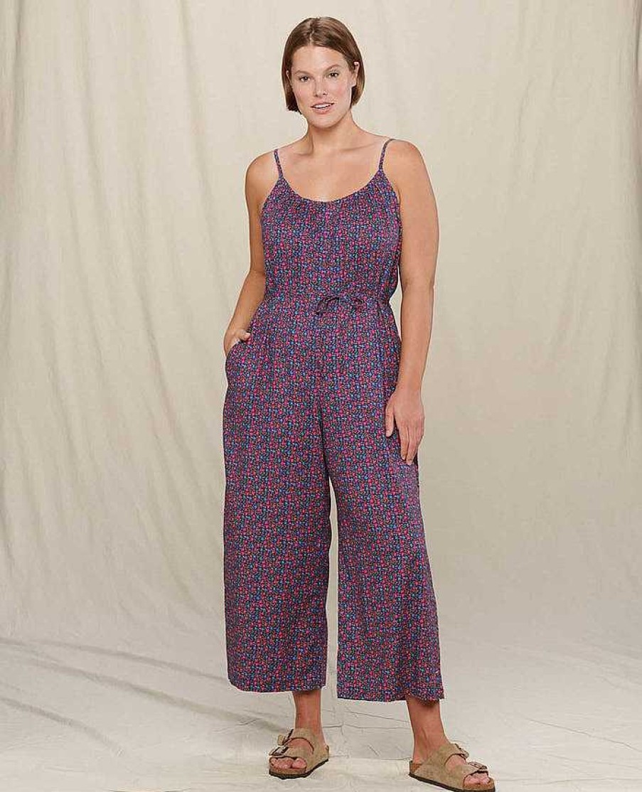 Women'S Toad&Co Pants | Taj Hemp Strappy Jumpsuit For Women