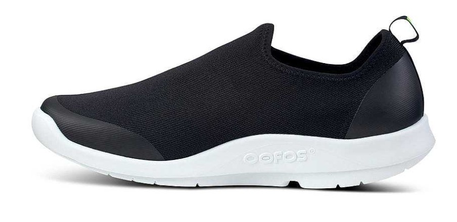 Footwear Oofos Shoes | Oomg Sport Low Shoe For Men White & Black