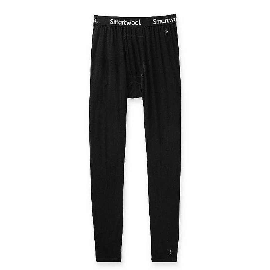 Men'S Smartwool Baselayers & Underwear | Classic All-Season Merino Base Layer Bottom For Men Black