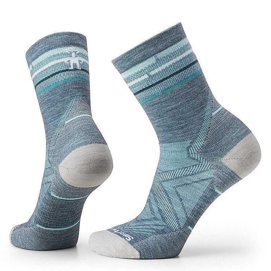 Women'S Smartwool Socks | Run Targeted Zero Cushion Mid Crew Socks For Women