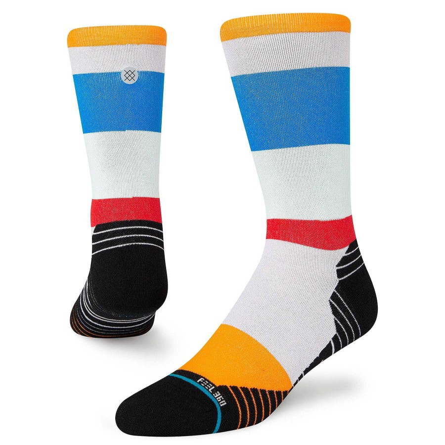 Men'S Stance Socks | Rate Crew Socks For Men Grey