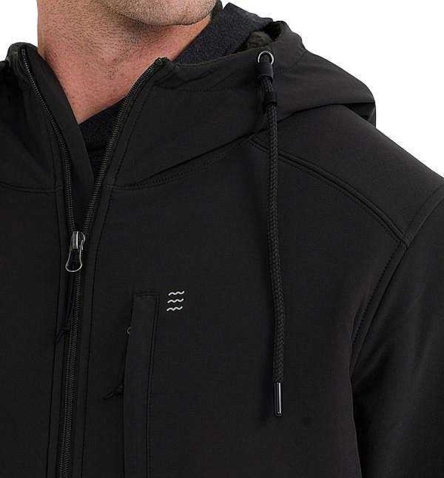 Men'S Free Fly Apparel Fleece | Bamboo Sherpa-Lined Elements Jacket For Men