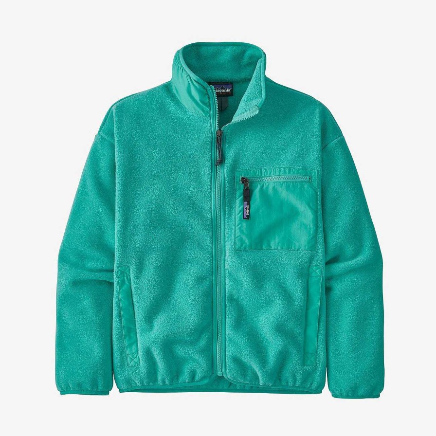 Women'S Patagonia Insulation | Synchilla Fleece Jacket For Women Fresh Teal