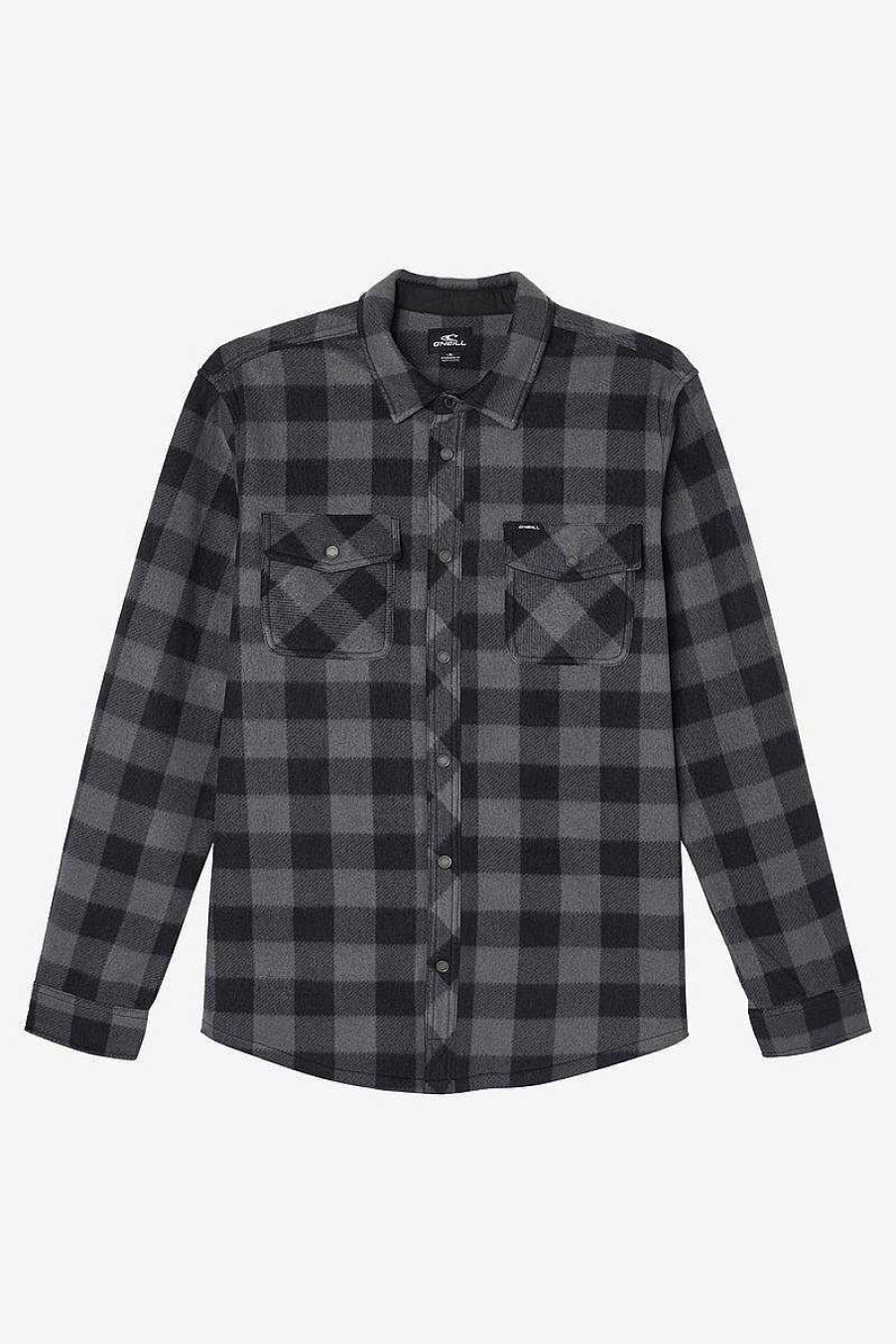 Men'S O'Neill Shirts | Glacier Plaid Superfleece Shirt For Men