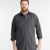 Men'S L.L.Bean Shirts | Chamois Shirt For Men, Traditional Fit Charcoal Grey Heather