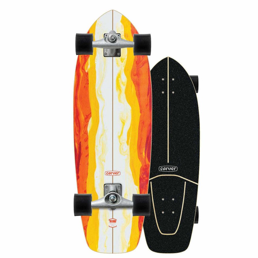 Gear Carver | 30" Surfskate Complete With Cx4 Trucks Firefly