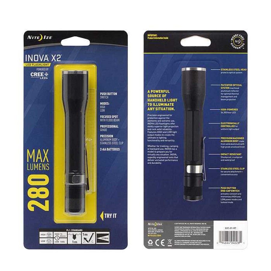 Gear Nite Ize | Inova X2 Flashlight Black