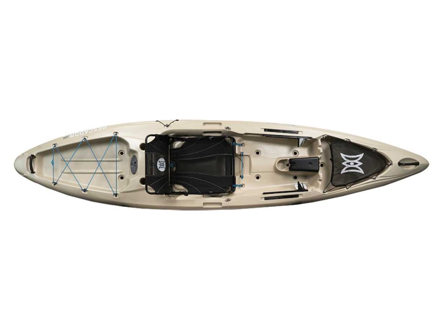 Gear Perception Kayaks | Pescador Pro 12 Fishing Kayak Fossil Tan