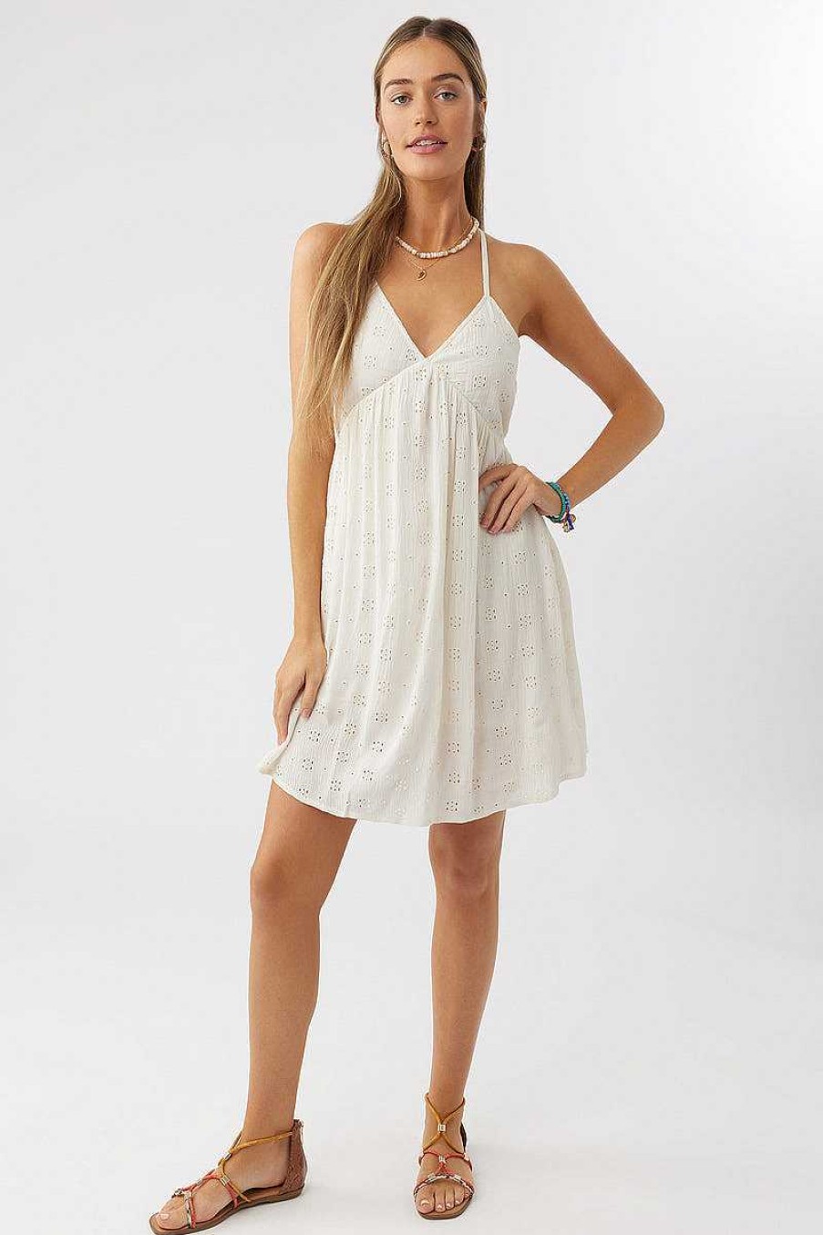 Women'S O'Neill Dresses & Rompers | Blythe Dress For Women Winter White