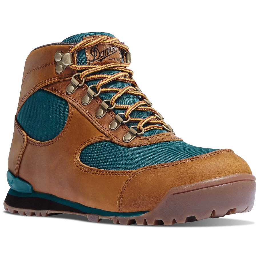 Footwear Danner Boots | Jag Boots For Women Destressed Brown/Deep Teal