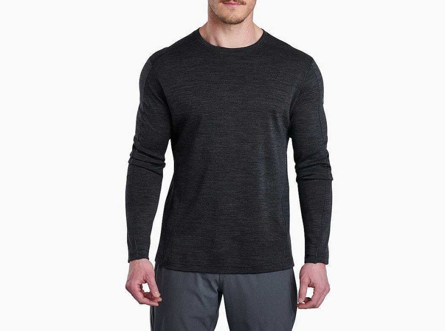 Men'S Kuhl Shirts | Invigotatr Merino Crew For Men Carbon