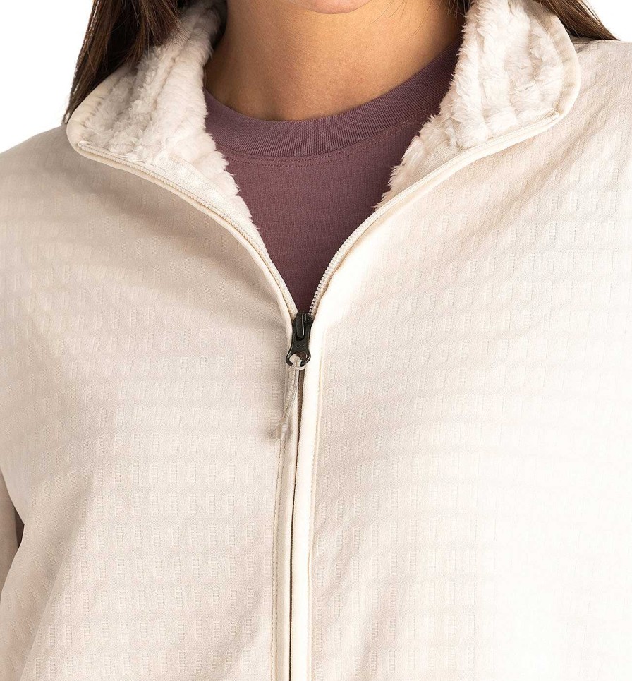 Women'S Free Fly Apparel Fleece | Gridback Fleece Jacket For Women