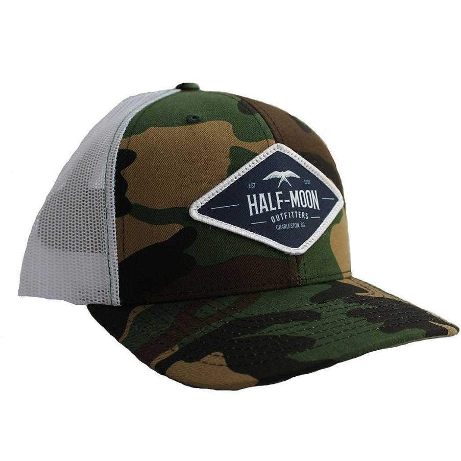 Half-Moon Collection Half-Moon Outfitters Half-Moon Apparel | Diamond Bird Trucker Hat