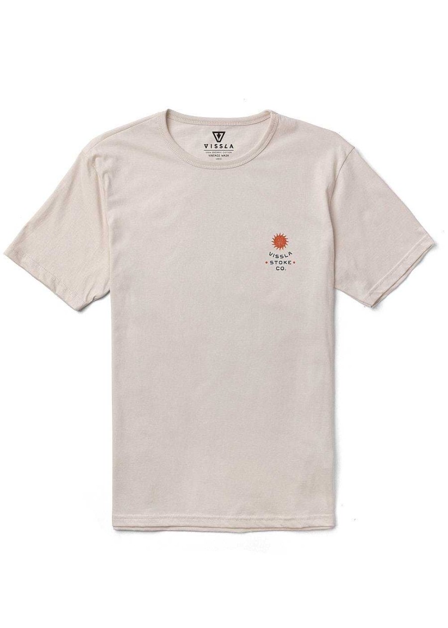 Men'S Vissla T-Shirts | Tube Hounds Organic Tee For Men