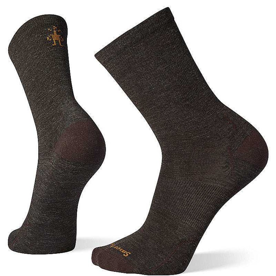 Men'S Smartwool Socks | Everyday Anchor Line Crew Socks For Men