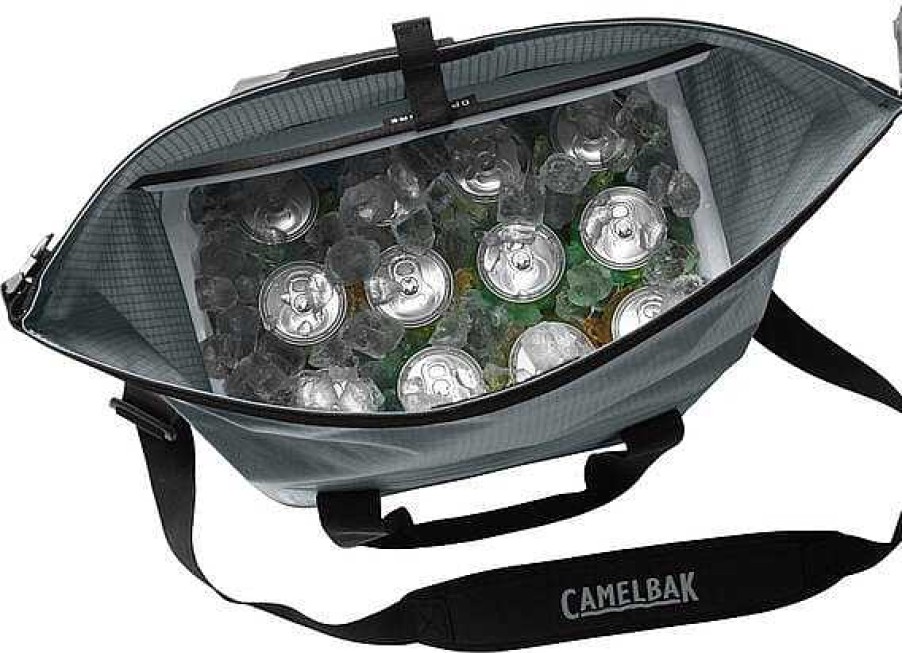 Gear Camelbak Coolers | Chillbak Cube 18 Soft Cooler With Fusion 3L Group Reservoir Monument Grey