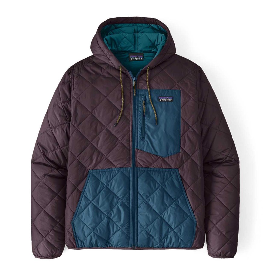 Men'S Patagonia Fleece | Diamond Quilted Bomber Hoody For Men