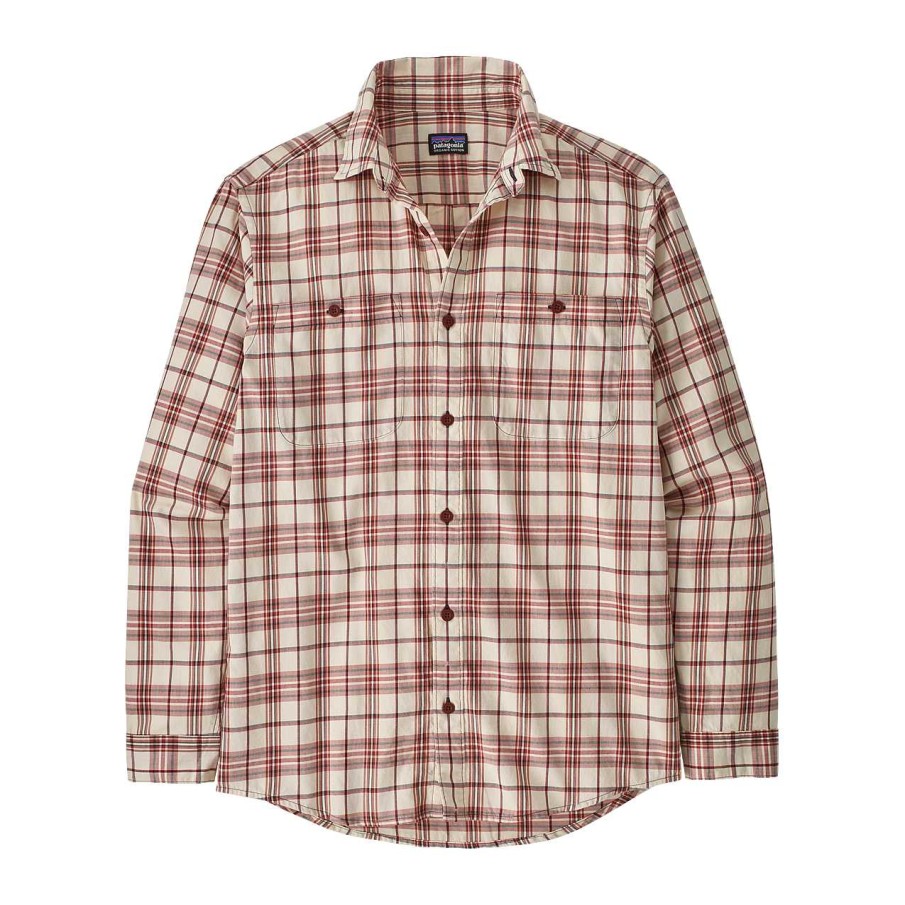 Men'S Patagonia Shirts | Long Sleeved Pima Cotton Shirt For Men