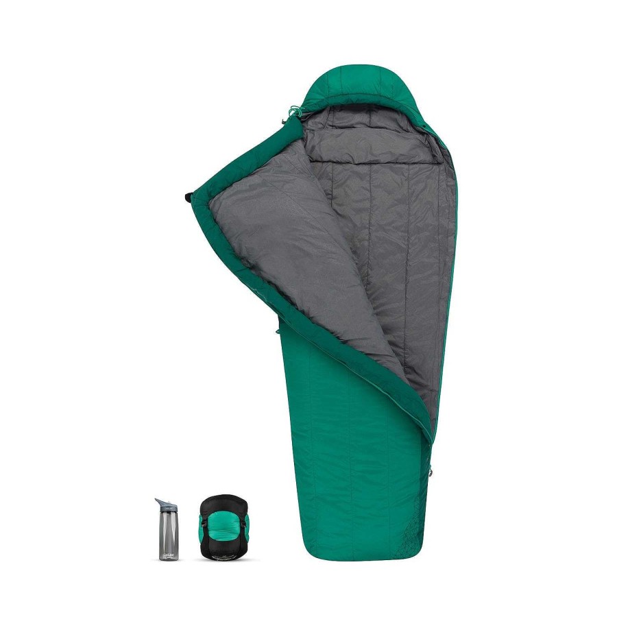 Gear Sea To Summit | Traverse Synthetic Sleeping Bag 25°F Green