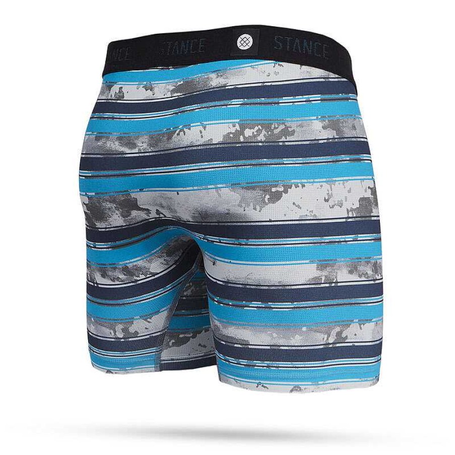 Men'S Stance Baselayers & Underwear | Loop Trooper Boxer Brief For Men Blue