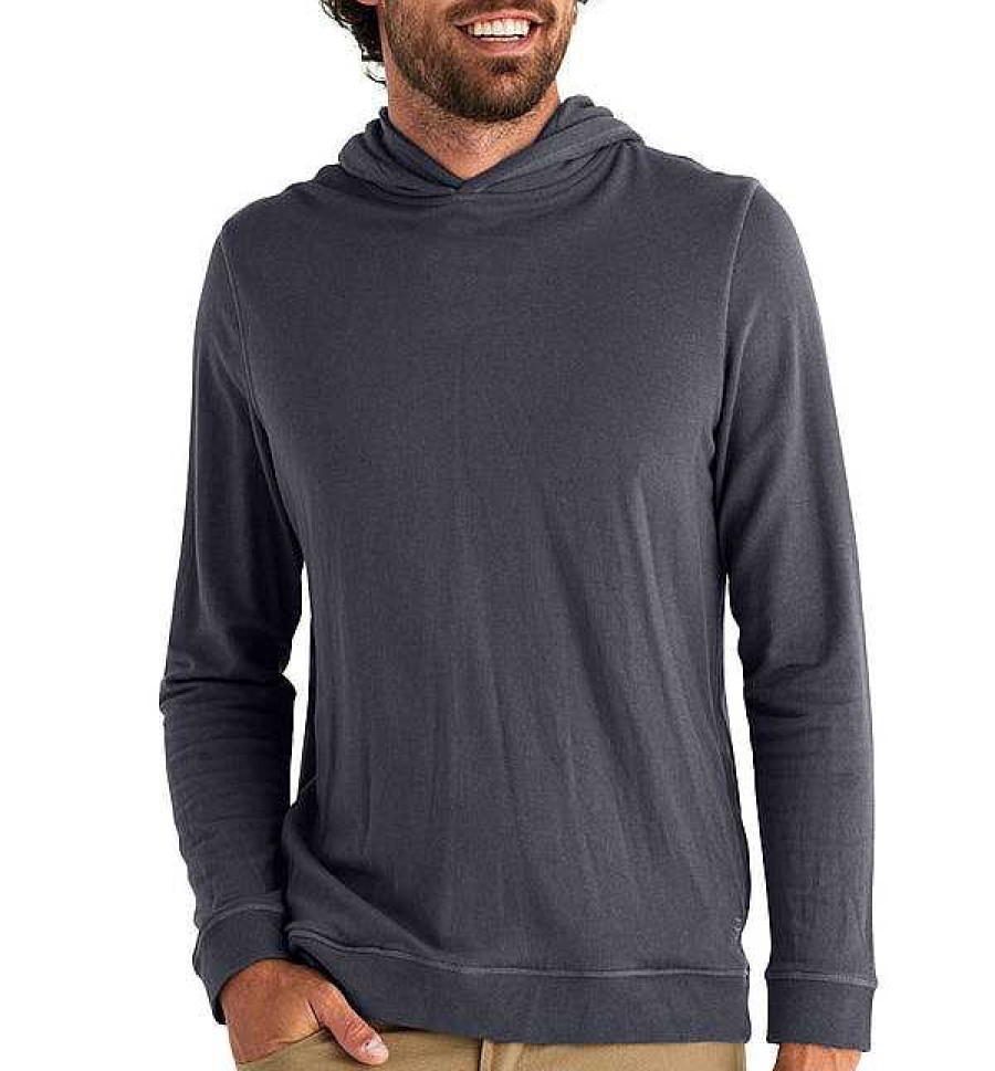 Men'S Free Fly Apparel Fleece | Bamboo Heritage Fleece Hoody For Men