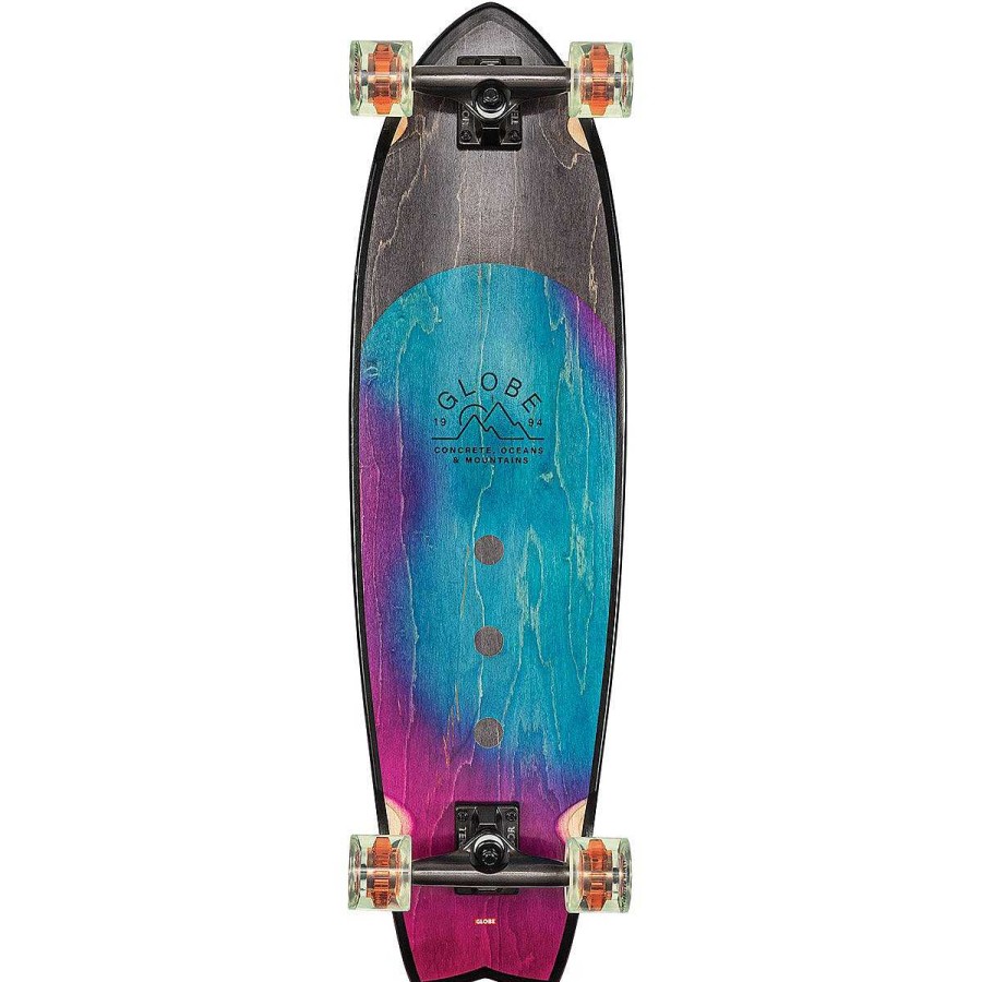 Gear Globe | Chromantic 33" Skateboard Washed Aqua