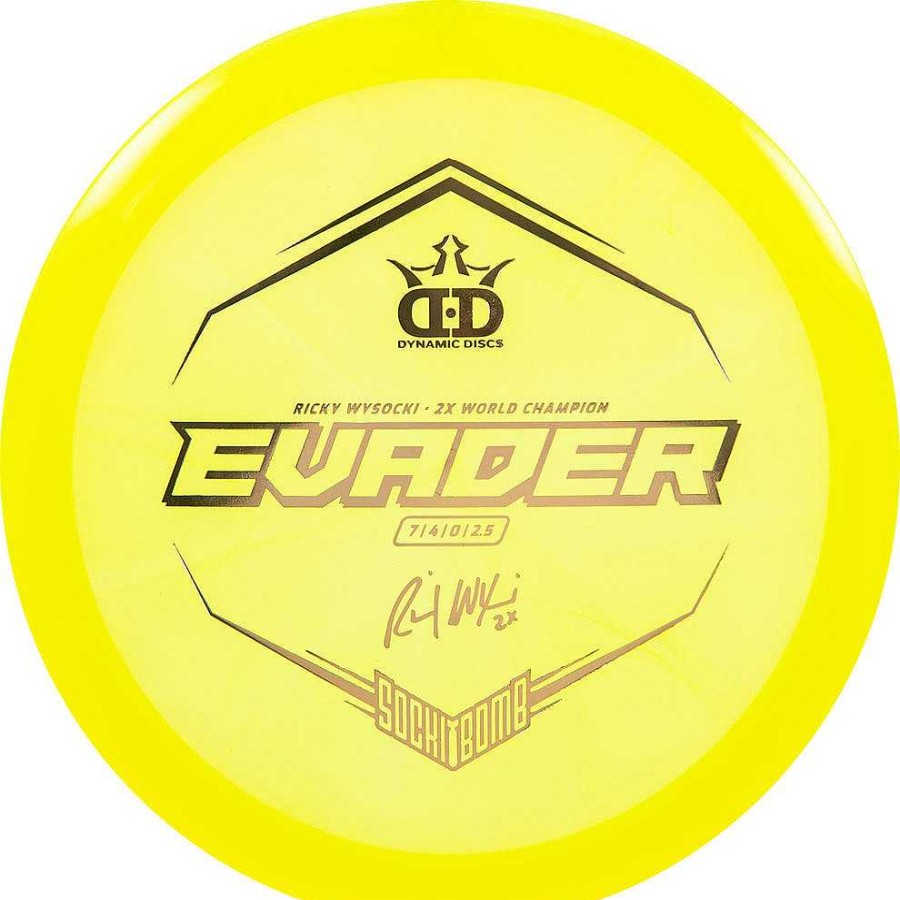 Gear Dynamic Discs | Lucid Evader Ricky Wysocki Sockibomb Stamp Assorted