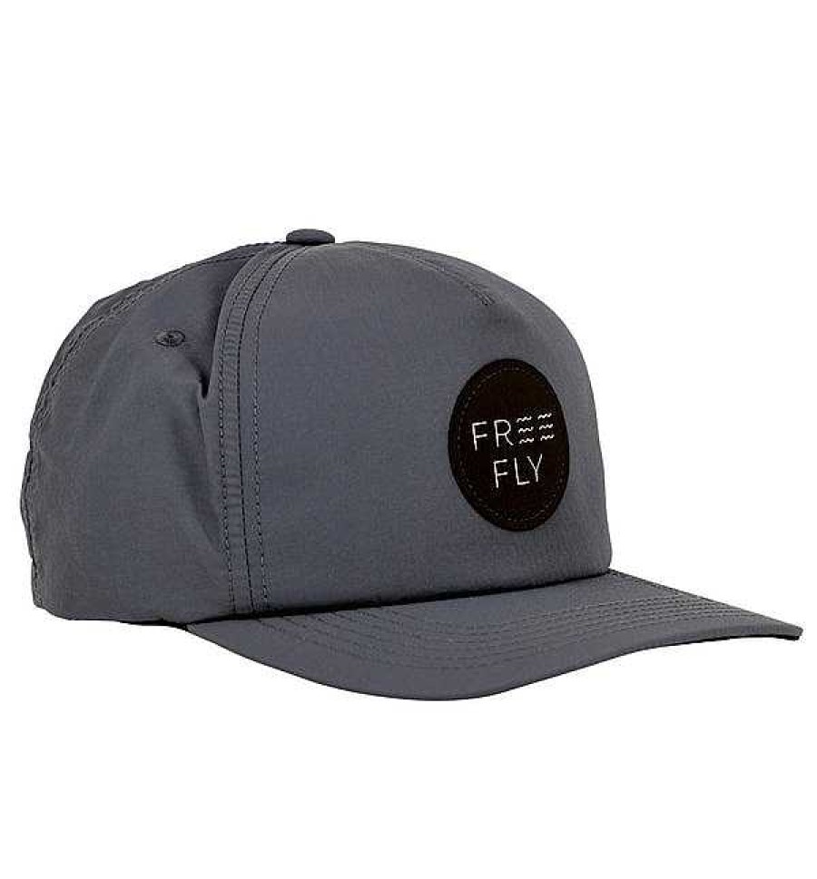 Men'S Free Fly Apparel Head & Neckwear | Drifter Snapback Graphite