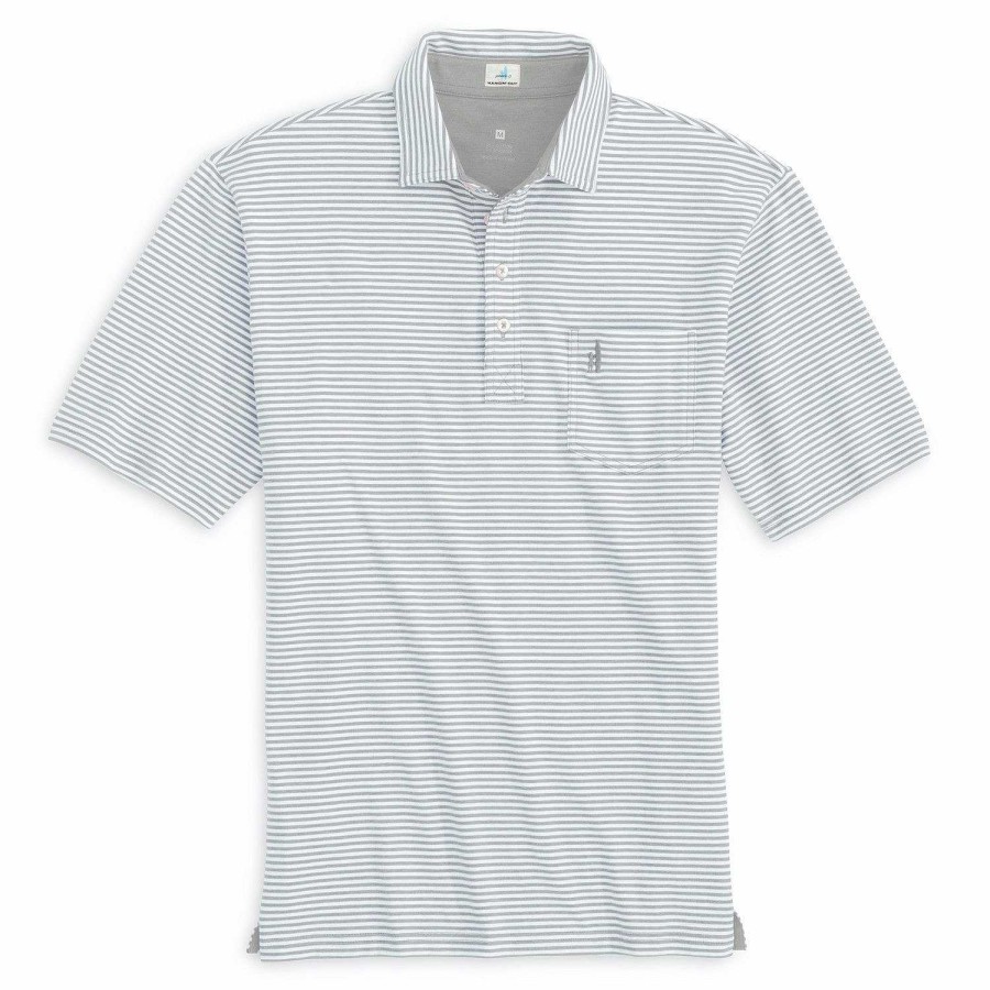 Men'S Johnnie-O Shirts | Dante Striped Polo For Men