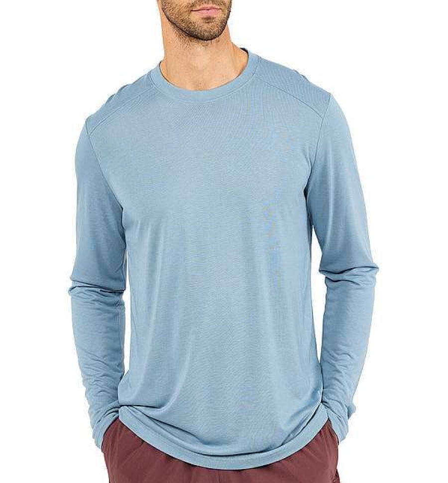 Men'S Free Fly Apparel Shirts | Bamboo Lightweight Long Sleeve Shirt For Men