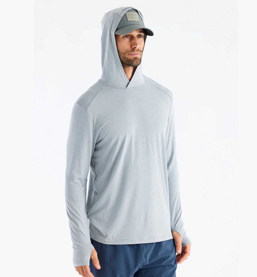 Men'S Free Fly Apparel Sweaters & Hoodies | Bamboo Shade Hoodie For Men