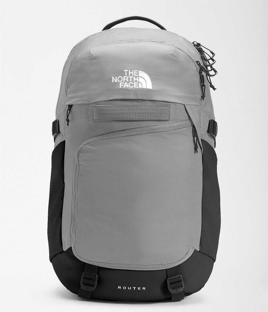 Gear The North Face Daypacks | Router Backpack Meld Grey/Tnf Black