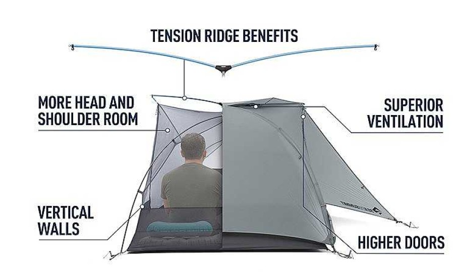 Gear Sea To Summit Tents | Alto Tr2 - Two Person Ultralight Tent Gray