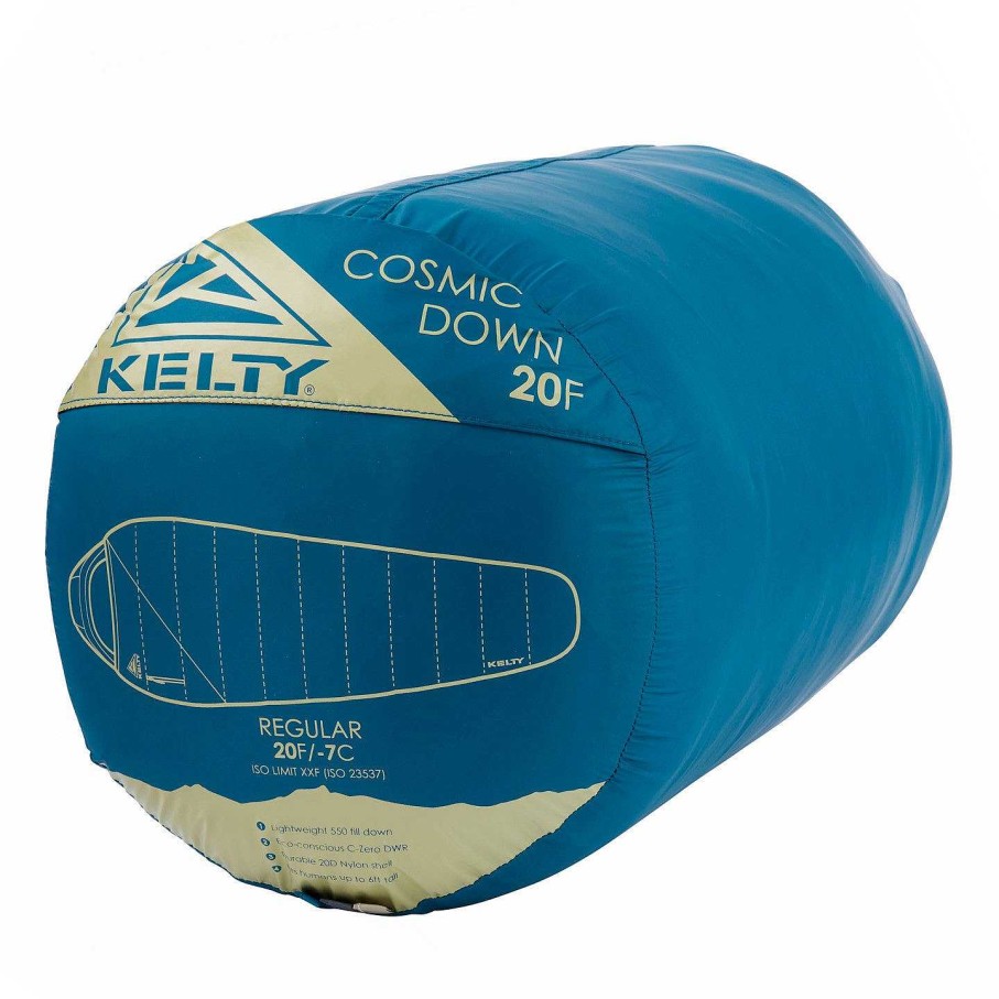 Gear Kelty | Cosmic 20 Down Sleeping Bag Lyons Blue/Dark Shadow