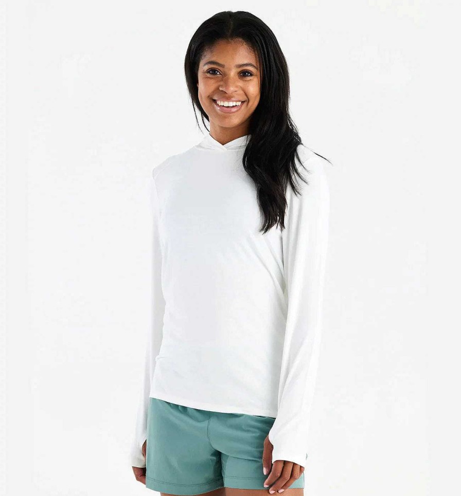 Women'S Free Fly Apparel Sweaters & Hoodies | Bamboo Shade Hoodie Ii For Women