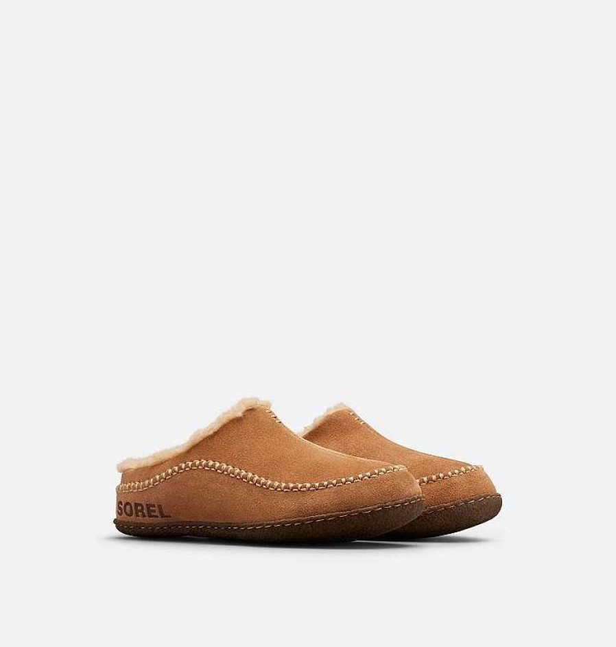 Footwear Sorel Shoes | Falcon Ridge Ii Slipper For Men Camel Brown/Curry