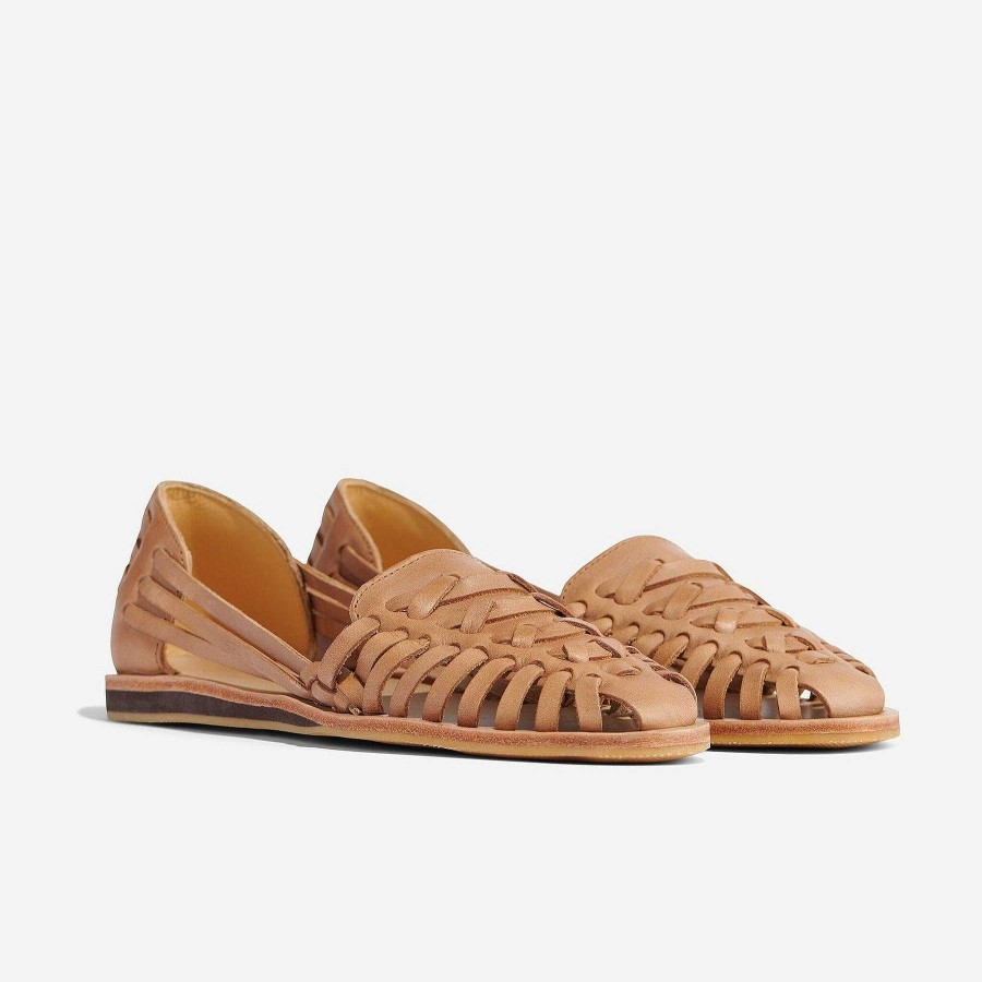 Footwear Nisolo Sandals | Huarache Sandal For Women Almond