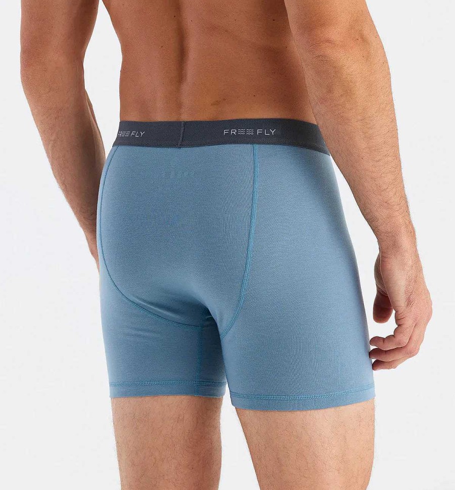 Men'S Free Fly Apparel Baselayers & Underwear | Elevate Boxer Brief For Men